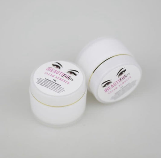 Lash remover cream
